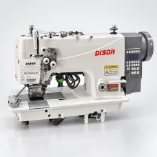 Двухигольная прямострочная швейная машина DISON DS-8721D-P-RT
