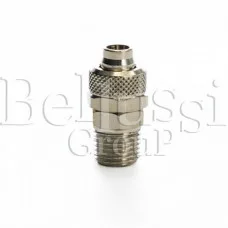 Переходник прямой для трубки ПВХ 10mm R0628 1/4 gz