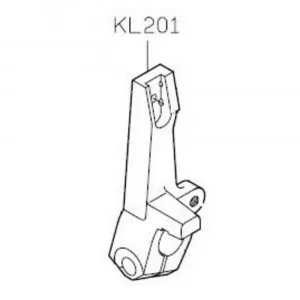 Рычаг левого петлителя KL211-E (KL201) (original)