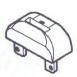 Пластина игольная E724P (тяж. 2,4 мм) (original)