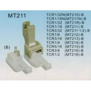 Лапка фторопластовая для отстрочки TCR 3/16" (4,8 мм)