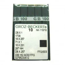 Игла Groz-beckert DBx1 FFG/SES № 70/10