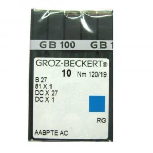 Игла Groz-beckert DCx27 RG (Bx27 RG) № 75/11