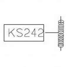 Пружина прижима лапки KS242 (original)