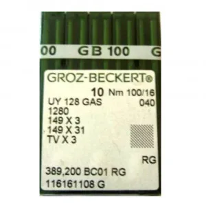 Игла Groz-Beckert UYx128 GAS № 110/18