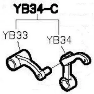 Нитепритягиватель в сборе YB34-C (original)